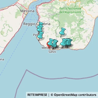 Mappa Via Lungomare, 89063 Melito di Porto Salvo RC, Italia (9.68231)