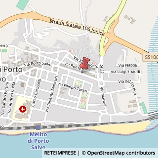 Mappa Viale rimembranze, 89063 Melito di Porto Salvo, Reggio di Calabria (Calabria)