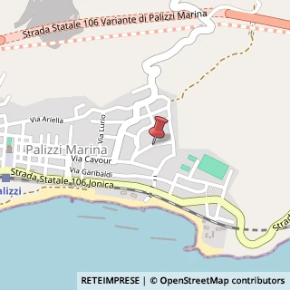Mappa Via Pezza del Fondaco, 6, 89038 Palizzi, Reggio di Calabria (Calabria)