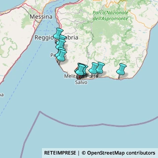 Mappa Via Sbarre, 89063 Melito di Porto Salvo RC, Italia (9.6325)