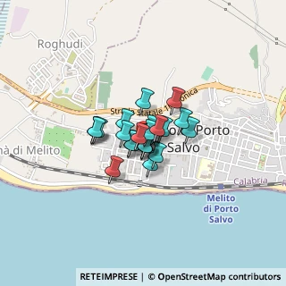 Mappa Via Mandonuzza, 89063 Melito di Porto Salvo RC, Italia (0.2)