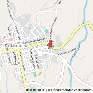 Mappa Via Feliciano Rossitto, 2, 97010 Giarratana, Ragusa (Sicilia)
