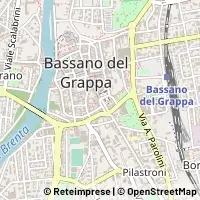 Map Bassano del Grappa