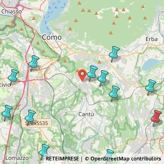 Mappa 22070 Capiago Intimiano CO, Italia (6.115)