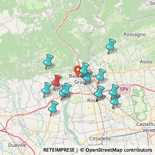 Mappa Via Santissima Trinità, 36061 Bassano del Grappa VI, Italia (6.66143)