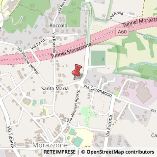 Mappa Via XX Settembre, 15, 21040 Morazzone, Varese (Lombardia)