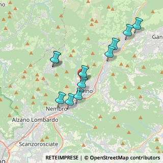 Mappa Via Favallo, 24021 Albino BG, Italia (3.53182)