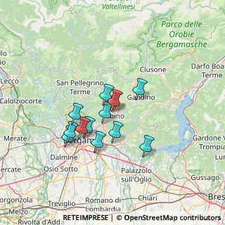 Mappa Via Favallo, 24021 Albino BG, Italia (10.68667)