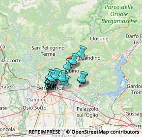 Mappa Via Favallo, 24021 Albino BG, Italia (10.7385)