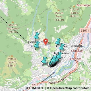 Mappa Via Favallo, 24021 Albino BG, Italia (0.9205)