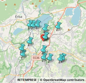 Mappa Via Giuseppe Garibaldi, 23845 Costa Masnaga LC, Italia (3.068)
