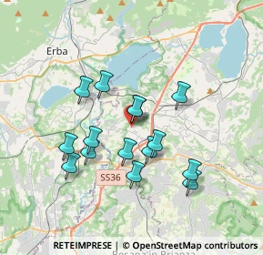 Mappa Via Giuseppe Garibaldi, 23845 Costa Masnaga LC, Italia (3.038)