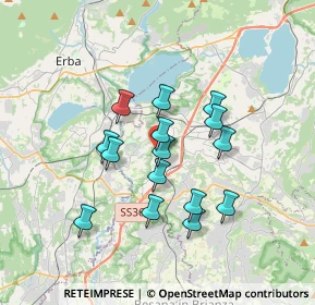 Mappa Via Giuseppe Garibaldi, 23845 Costa Masnaga LC, Italia (2.892)
