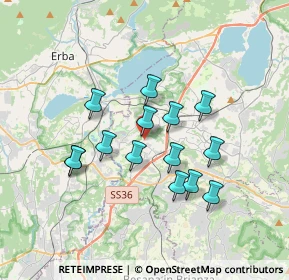 Mappa Via Giuseppe Garibaldi, 23845 Costa Masnaga LC, Italia (2.97214)