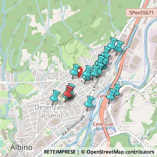 Mappa Via Santa Maria, 24021 Albino BG, Italia (0.3485)
