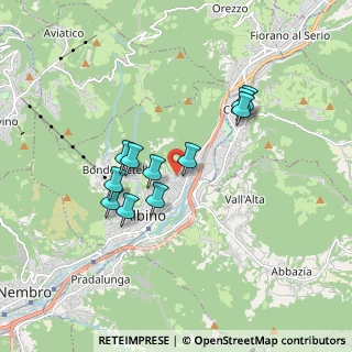 Mappa Via Santa Maria, 24021 Albino BG, Italia (1.46909)
