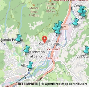 Mappa Via Santa Maria, 24021 Albino BG, Italia (1.32636)