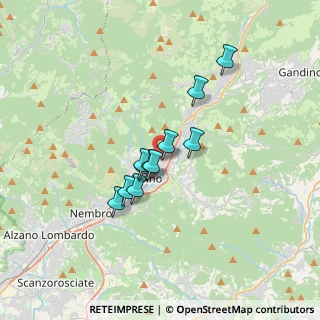 Mappa Via Santa Maria, 24021 Albino BG, Italia (2.4)