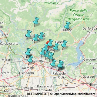 Mappa Via Francesco Crispi, 24021 Albino BG, Italia (12.33158)