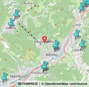 Mappa Via Francesco Crispi, 24021 Albino BG, Italia (3.35929)