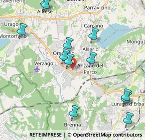 Mappa SS342, 22040 Alzate Brianza CO, Italia (2.35833)