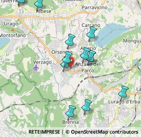 Mappa SS342, 22040 Alzate Brianza CO, Italia (2.11462)