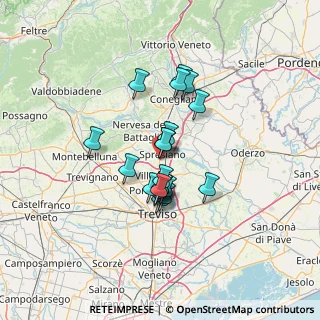 Mappa Via Luigi Galvani, 31027 Spresiano TV, Italia (9.7065)