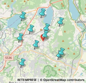 Mappa Via Aldo Moro, 23843 Dolzago LC, Italia (3.56455)