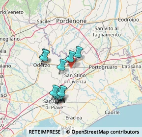 Mappa Via Paludelli, 31045 Motta di Livenza TV, Italia (12.25727)