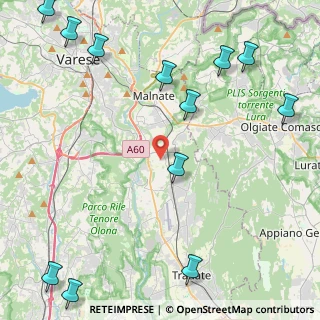Mappa Via Milano, 21040 Vedano Olona VA, Italia (6.26417)