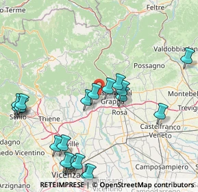 Mappa 36063 Bassano del Grappa VI, Italia (19.697)
