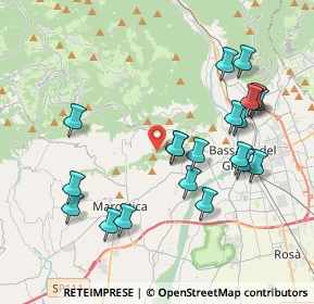 Mappa 36063 Bassano del Grappa VI, Italia (4.022)