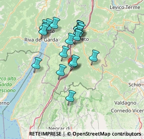 Mappa Corso Trento, 38061 Ala TN, Italia (12.328)