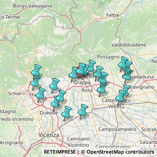 Mappa Viale Antonio Palladio, 36061 Bassano del Grappa VI, Italia (14.2515)