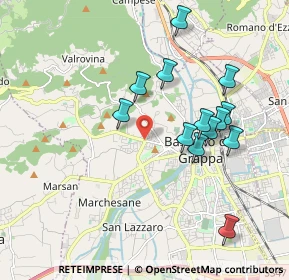 Mappa Viale Antonio Palladio, 36061 Bassano del Grappa VI, Italia (1.82)