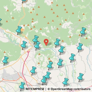 Mappa Via Castellan, 36030 Caltrano VI, Italia (6.0735)