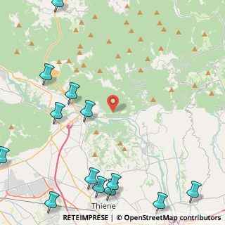 Mappa Via Castellan, 36030 Caltrano VI, Italia (6.67231)