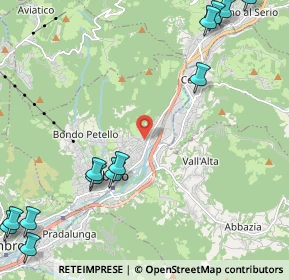 Mappa Via Patrioti, 24021 Albino BG, Italia (3.16308)