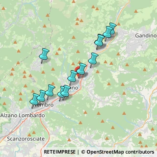 Mappa Via Patrioti, 24021 Albino BG, Italia (3.58538)