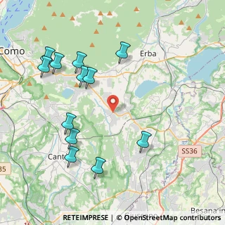 Mappa Strada Provinciale, 22040 Alzate Brianza CO, Italia (4.47167)