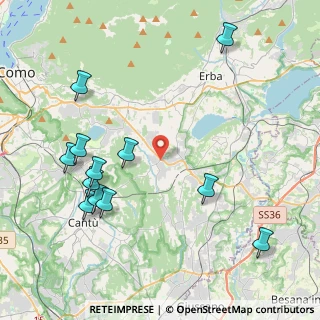Mappa Strada Provinciale, 22040 Alzate Brianza CO, Italia (4.77167)