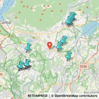 Mappa Strada Provinciale, 22040 Alzate Brianza CO, Italia (4.77538)
