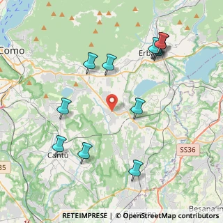 Mappa Strada Provinciale, 22040 Alzate Brianza CO, Italia (4.50583)