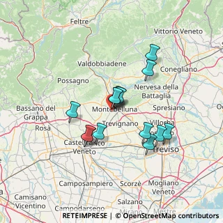 Mappa Vicolo S. Lorenzo, 31044 Montebelluna TV, Italia (11.08357)
