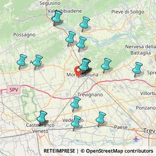 Mappa Vicolo S. Lorenzo, 31044 Montebelluna TV, Italia (8.2915)