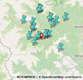 Mappa Via per, 13028 Scopello VC, Italia (5.929)