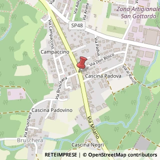 Mappa Via Milano,  36, 21021 Angera, Varese (Lombardia)