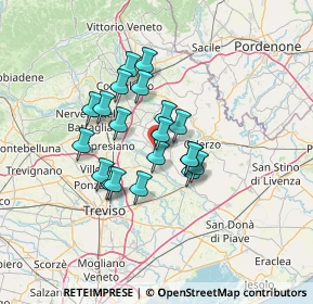 Mappa Via Venel, 31010 Cimadolmo TV, Italia (10.032)