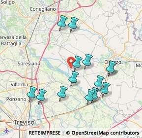 Mappa Via Venel, 31010 Cimadolmo TV, Italia (7.43214)