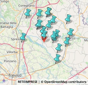 Mappa Via Venel, 31010 Cimadolmo TV, Italia (6.159)